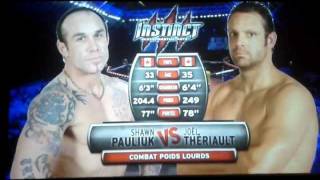 Joël Thériault vs Shawn Pauliuk [upl. by Ateiluj288]