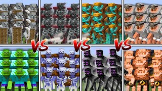 ULTIMATE MUTANT MOBS vs MUTANT MOBS in Minecraft Mob Battle [upl. by Simaj]