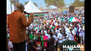 BIMBILLA CAMPAIGN TOUR WITH JOHN DRAMANI MAHAMA WAS MASSIVE IN THE NORTHERN REGION [upl. by Wright809]