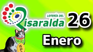 Resultado LOTERIA DEL RISARALDA Viernes 26 de Enero de 2024 [upl. by Kauslick]