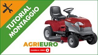 Montaggio trattorino tosaerba Castelgarden XD 150 [upl. by Nywde]