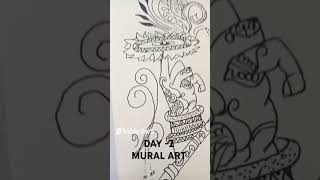 Mural ART muralarts mural artshorts diwalispecial navratrispecial pinterest [upl. by Asina341]