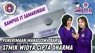 Penerimaan Mahasiswa Baru TA 20242025 STMIK Widya Cipta Dharma [upl. by Darleen929]