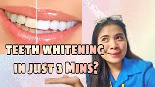 3 MINUTES TEETH WHITENING WITH ONLY 2 RECIPE  ABOT KAYA 2020  PHILIPPINES  Angeleca F Gelacio [upl. by Alegnaoj914]