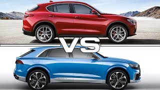 2018 Alfa Romeo Stelvio vs 2018 Audi Q8 Concept [upl. by Harper]