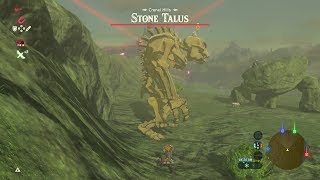 Breath of the Wild Stalnox meets Stone Talus [upl. by Erodroeht868]