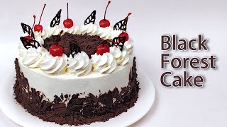 Classic Black Forest Cake  Jols Kitchen [upl. by Rahcir]