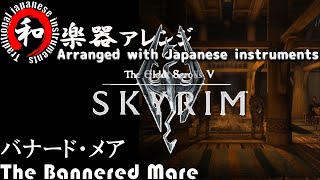 SKYRIM  The Bannered Mare music played in bars etc Japanese Instruments [upl. by Matthei]