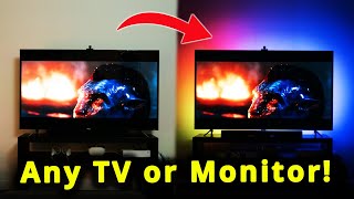 How to Add Sync Lighting to ANY Monitor or TV [upl. by Musette452]