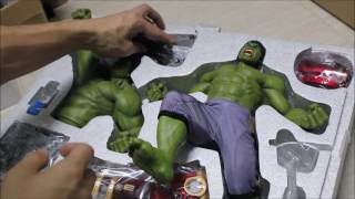 Unboxing King Arts 19 Hulk amp Hulkbuster Jackhammer arm [upl. by Gavette]