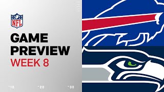 Buffalo Bills vs Seattle Seahawks 2024 Week 8 Game Preview [upl. by Ob]