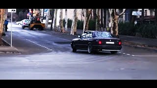 The Notorious BIG amp 2Pac  Sideways  BMW E34 M5 Illegal Drift Giorgi Tevzadze [upl. by Leakcim]