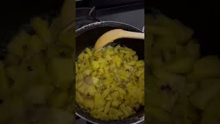 Pineapple 🍍 pudding indakiyaloo 🤤 ashortaday youtubeshorts foodie cooking [upl. by Savihc]