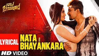 Nata Bhayankara Title Track Lyrical  Upendra  Sai Kumar PrathamSushmitha JoshiNeharikhaAnupama [upl. by Laufer261]