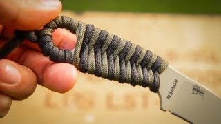 Paracord 06  Schlangenhaut Izula Wrap [upl. by Seldun]