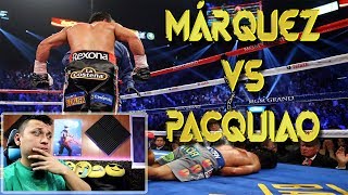 REACCIONANDO A MÁRQUEZ VS PACQUIAO EL DESENLACE [upl. by Klarrisa383]