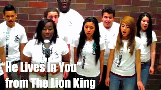 He Lives in You  The Lion King Musicality Rehearsal Cover [upl. by Hnid]