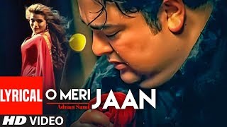 Tera Chehra Jab Nazar Aaye Lyrical Video  Tera Chehra  Adnan Sami Feat Rani Mukherjee [upl. by Giliane115]