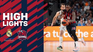 📼 Highlights Game 2 EuroLeague PlayOff  Baskonia vs Real Madrid [upl. by Ilojna]