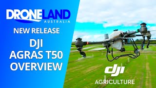 DJI Agras T50  Complete Overview [upl. by Ceevah147]