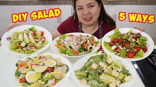 5 Vegetable Salad Ideas [upl. by Hsemin]