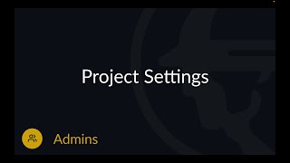 Project Settings in Fieldwire [upl. by Cynarra]