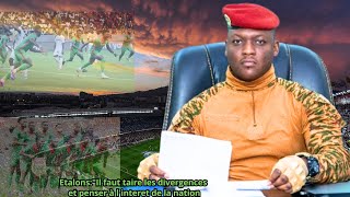 le capitaine Ibrahim Traoré Etalons Burkina Faso vs Malawi [upl. by Ahsirt90]