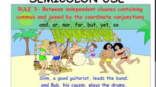 Learn about the SEMICOLON Semicolon  Punctuation  Easy English Grammar [upl. by Ober595]