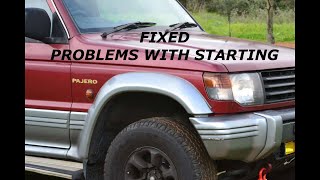 Fixed Mitsubishi Pajero V6 1996 Starting Problems [upl. by Nibbs969]