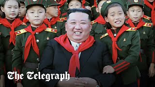 Kim Jongun releases new song praising himself [upl. by Atinuahs800]