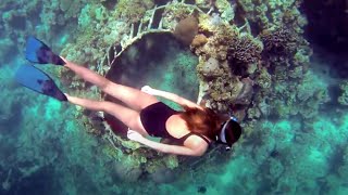 Snorkeling in Angsana Ihuru Video GoPro Hero 3 Black Edition [upl. by Whitten]