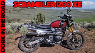 Triumph Scrambler 1200 XE Off Road Test Ride [upl. by Odie]