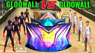 Gloowall vs Gloowall Skin Fight  Super Hero vs Adam  New Gloowall Skin Challenge  Free Fire 🔥 [upl. by Anum148]