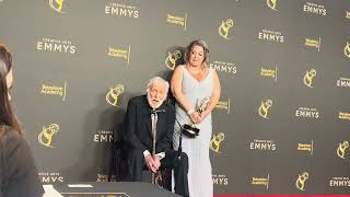 Dick Van Dyke Dick Van Dyke 98 Years of Magic 2024 Emmys press room interview [upl. by Jaymee]