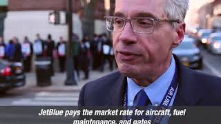 JetBlue Pilots Hold an Informational Picket at JetBlue HQ [upl. by Zared]