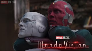 Vision Vs White Vision  Finale Fight Scene  Scarlet Witch Vs White Vision  WandaVision S01 E09 [upl. by Netsrak]