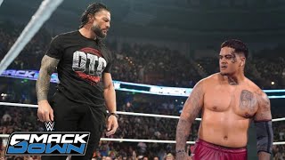 Zilla Fatu Joins Roman Reigns in Smackdown [upl. by Sileas]