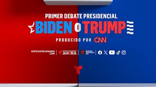 Primer debate presidencial Biden o Trump [upl. by Daly]