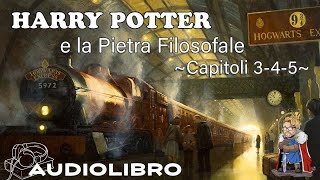 Harry Potter e la pietra filosofale  Audiolibro  Lettura e commento Cap dal 3 al 5 [upl. by Anawaj418]