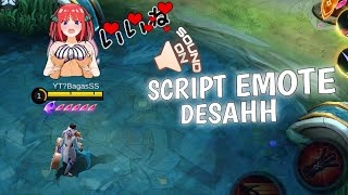 NEW Script Emote Desah Nakano Nino No Password Mediafire  Full Effect Voice  Patch Terbaru [upl. by Ariik747]