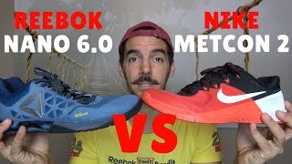 Nike Metcon 2 VS Reebok Nano 60 [upl. by Schaffer]