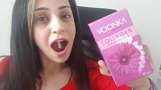 VOONKA COLLAGEN 2 AY KULLANIMDA SAÇ VE CİLT ÜZERİNDEKİ ETKİLERİ  Ürün İnceleme [upl. by Euhc]