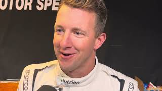 AJ Allmendinger Post Race Interview 2023 Quaker State 400 [upl. by Bj]