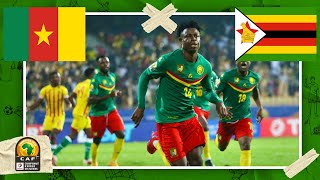 Cameroon vs Zimbabwe  AFRICAN NATIONS CHAMPIONSHIP HIGHLIGHTS  1162021  beIN SPORTS USA [upl. by Oiluj]