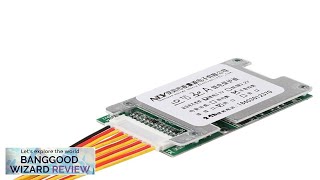 10S 30A 36V Lithium Battery BMS Charge Board With Protection Balancer Electric Review [upl. by Nylirehs]