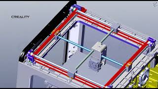 Service tutorial CR  200B replace X and Y axis belt [upl. by Crispas870]