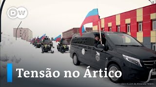 O silencioso conflito entre russos e noruegueses na fronteira do mundo [upl. by Themis]