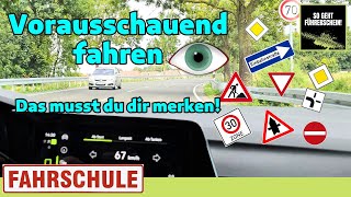 Vorausschauend Fahren Erkennen Verstehen Merken  Führerschein [upl. by Esela60]