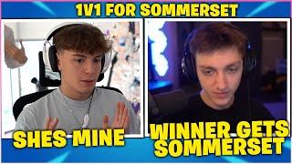 CLIX Finally Challenge BLAKE To 1v1 BOXFIGHT Wager For SOMMERSET On Live STREAM Fortnite Moments [upl. by Nlycaj]