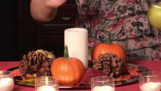 Throwing a Thanksgiving Party  How to Decorate a Thanksgiving Coffee Table [upl. by Teena]